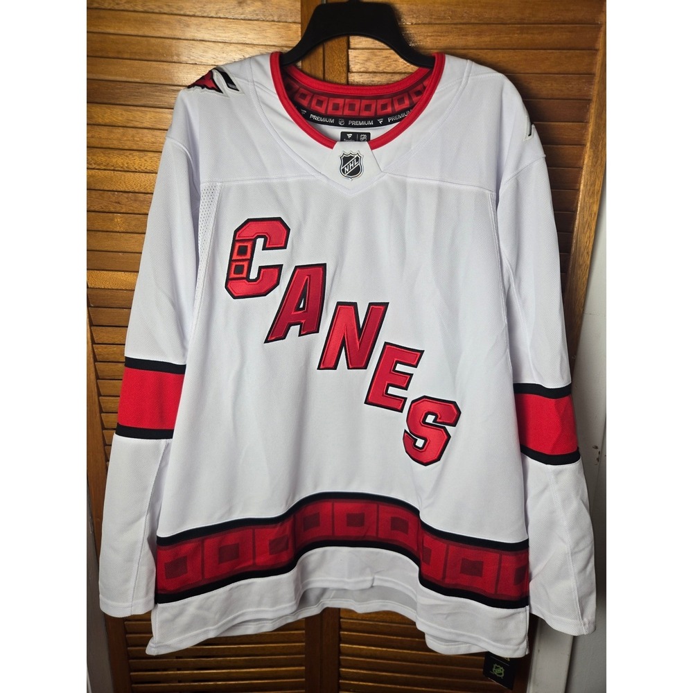 Carolina Hurricanes Fanatics Premium Away Jersey Mens 56 (XXL)